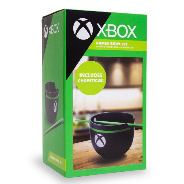Xbox Series X Logo 20-Ounce Ramen Bowl and Chopstick Set Discount - Image 3