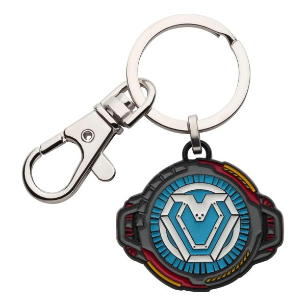 Marvel Black Panther Wakanda Forever Ironheart Badge Keychain on Sale