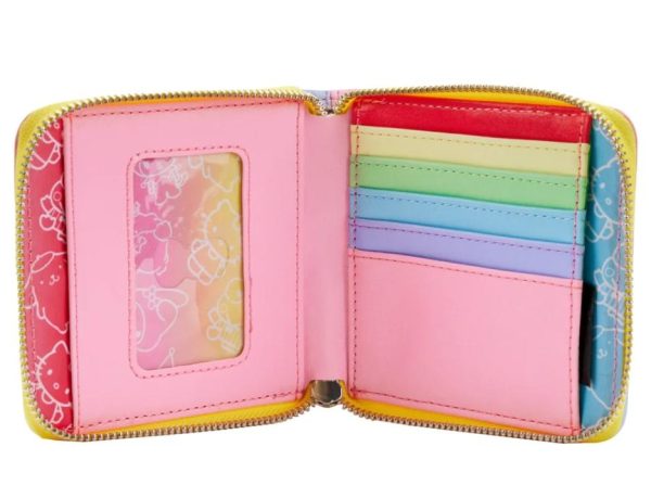 Hello Kitty and Friends Color Block Zip Around Wallet Sale - Image 3