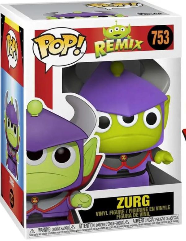Disney Funko POP Vinyl Figure | Pixar Alien Remix Zurg Online now - Image 3