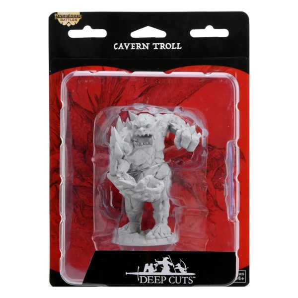 Pathfinder Deep Cuts Unpainted Miniatures | Cavern Troll Discount - Image 2