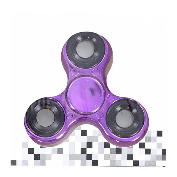 Metallic Fidget Spinner | Purple Online Sale - Image 2