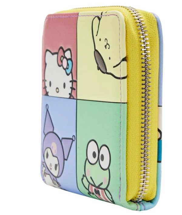 Hello Kitty and Friends Color Block Zip Around Wallet Sale - Image 4