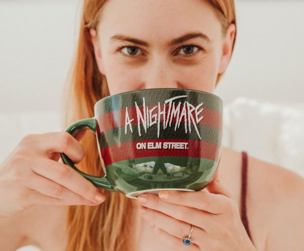 A Nightmare on Elm Street Sweater Claws Ceramic Soup Mug | Holds 24 Ounces Fashion - Image 3