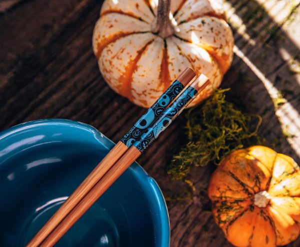 Disney The Nightmare Before Christmas 20-Ounce Ramen Bowl with Chopsticks Supply - Image 4