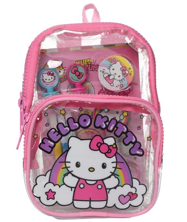 Hello Kitty Clear Mini Activity Backpack | 100+ Creative Activities Online