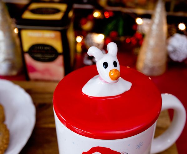Disney The Nightmare Before Christmas Santa Jack Ceramic Mug With Sculpted Lid on Sale - Image 4