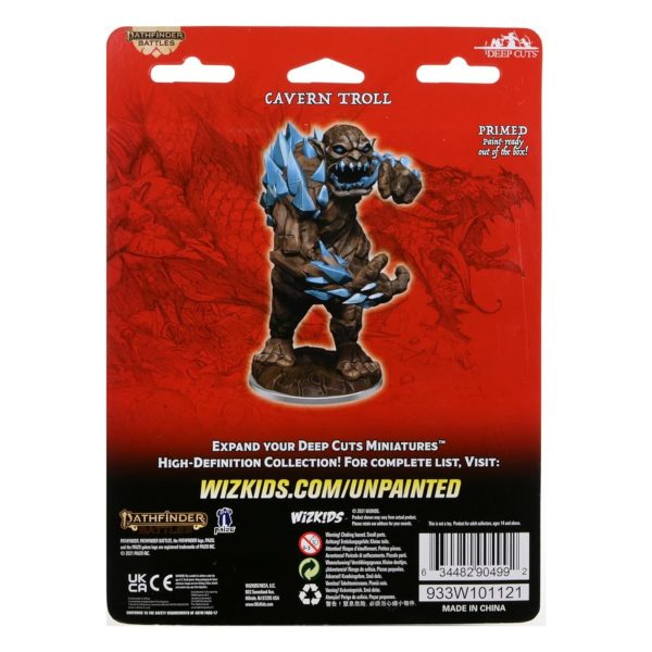 Pathfinder Deep Cuts Unpainted Miniatures | Cavern Troll Discount - Image 4