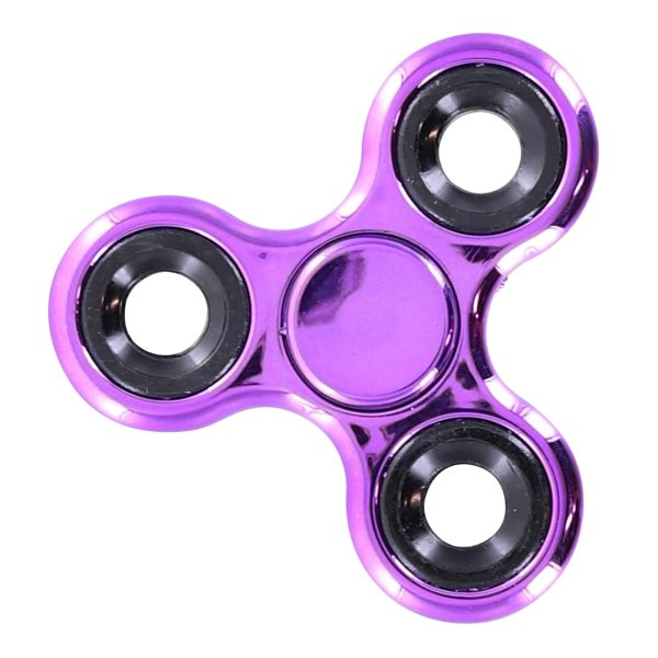 Metallic Fidget Spinner | Purple Online Sale