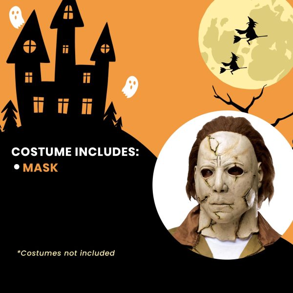 Halloween Michael Myers Child Costume Mask | One Size Online now - Image 4