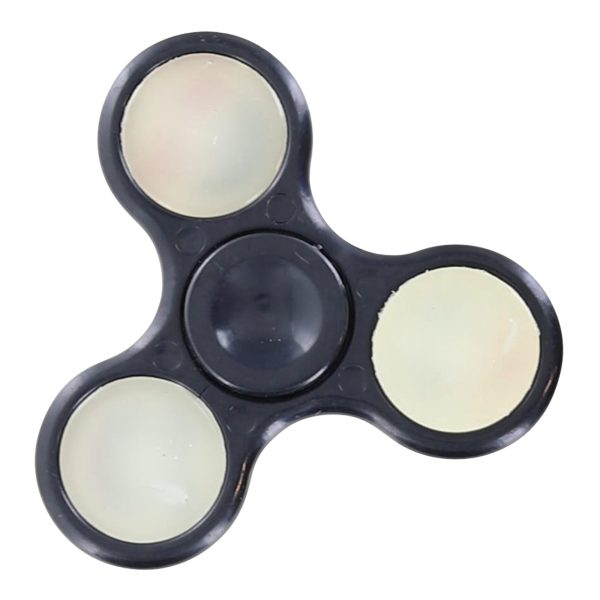 Emoji Smile Fidget Spinner | Black Online now - Image 2