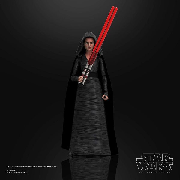 Star Wars Black Series 6 Inch Action Figure | Rey (Dark Side Vision) Online now - Image 4