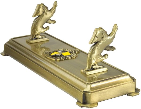 Harry Potter Diecast Metal Wand Replica Stand | House Hufflepuff Supply