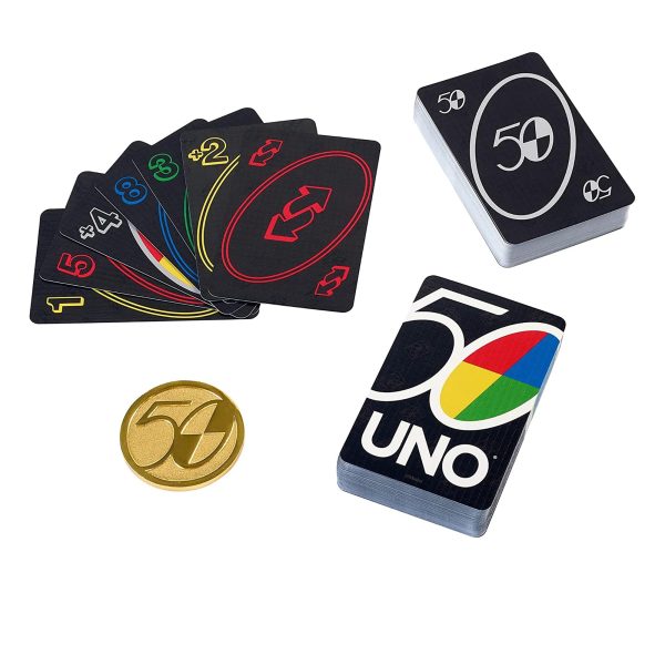 UNO Premium 50th Anniversary Edition Matching Card Game Online Sale