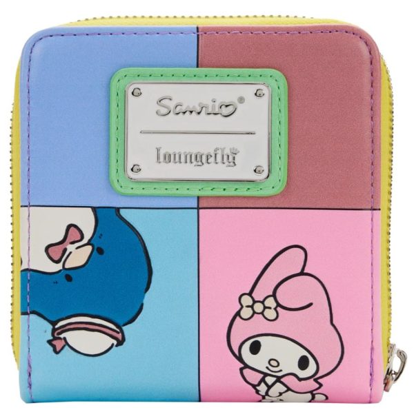 Hello Kitty and Friends Color Block Zip Around Wallet Sale - Image 2