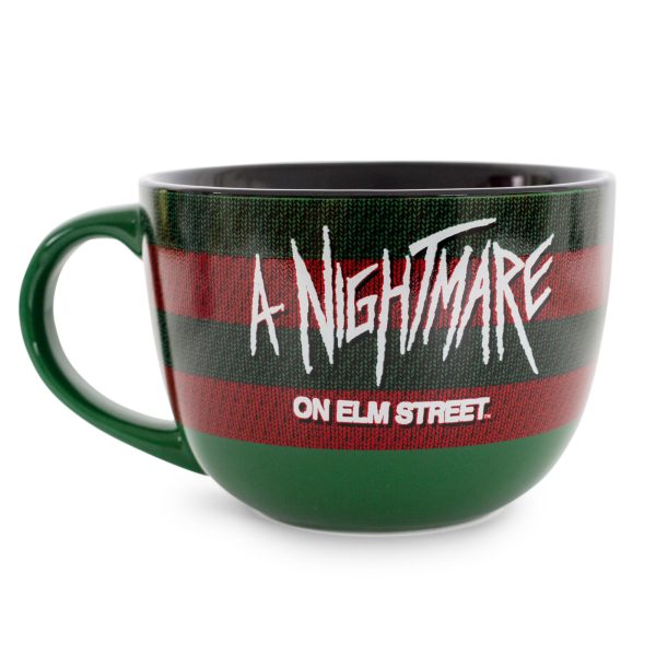 A Nightmare on Elm Street Sweater Claws Ceramic Soup Mug | Holds 24 Ounces Fashion