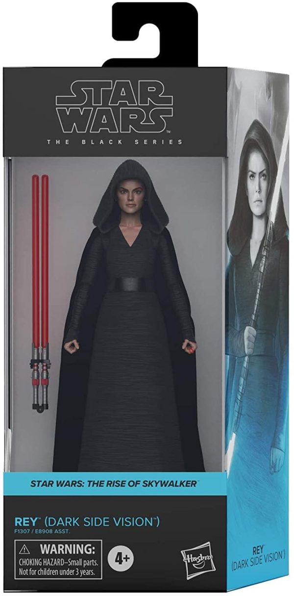 Star Wars Black Series 6 Inch Action Figure | Rey (Dark Side Vision) Online now - Image 2