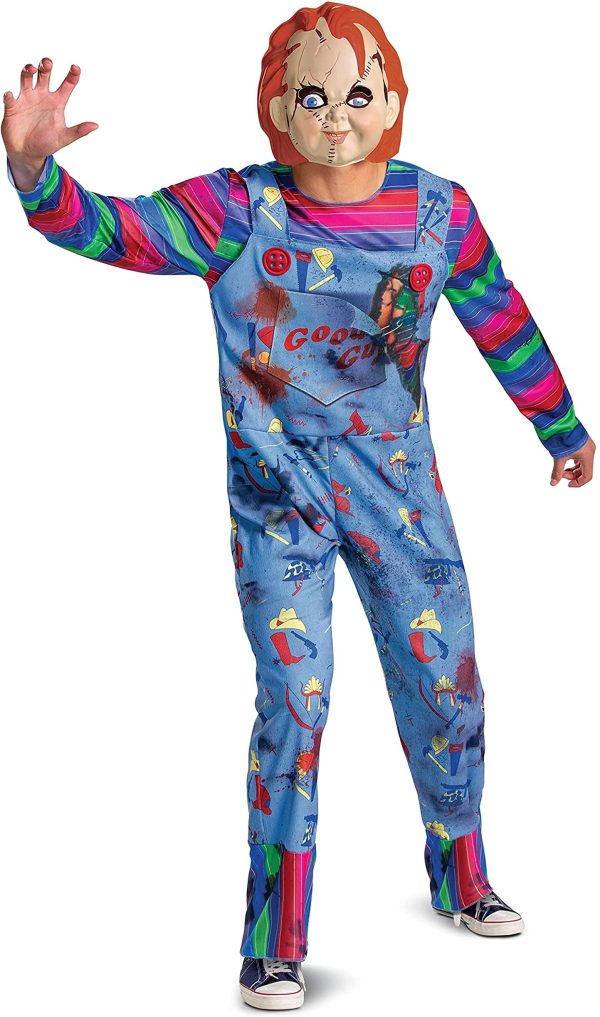Childs Play Deluxe Chucky Adult Costume on Sale