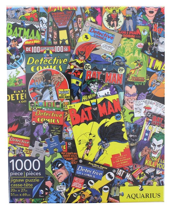 DC Comics Batman Comic Collage 1000 Piece Jigsaw Puzzle Hot on Sale