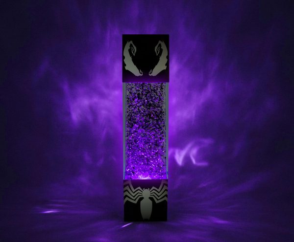Marvel Spider-Man Venom Glitter Motion Lamp | 13 Inches Tall Discount - Image 2