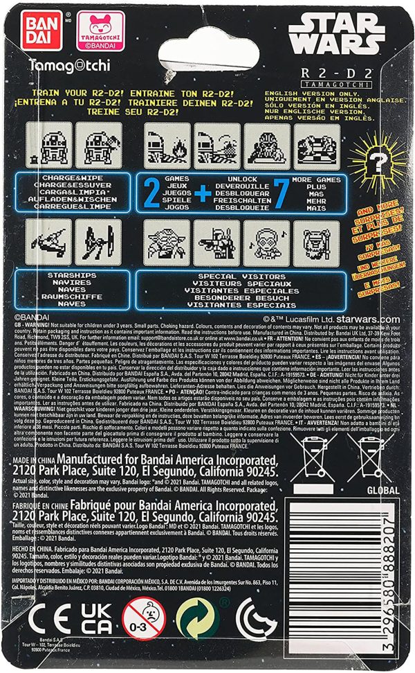 Star Wars R2D2 Tamagotchi | White Online - Image 4