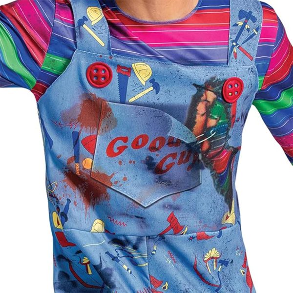 Childs Play Deluxe Chucky Adult Costume on Sale - Image 5