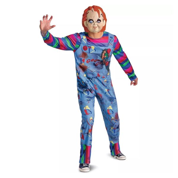 Childs Play Deluxe Chucky Adult Costume on Sale - Image 2