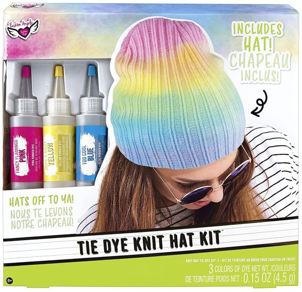 Fashion Angels Tie Dye Knit Hat Kit For Sale
