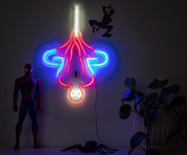 Marvel Spider-Man Hanging LED Neon Wall Light Sign on Sale - Image 5