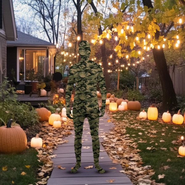 Disappearing Man Invisible Costume Jumpsuit Child: Camo Online Sale - Image 3