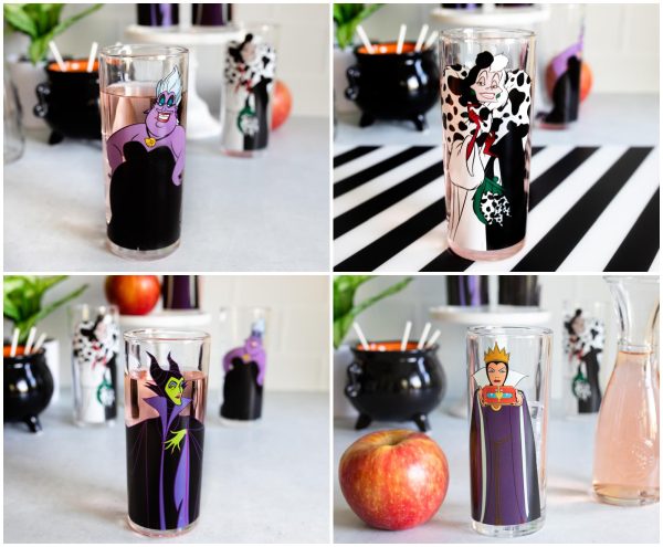 Disney Villains 10-Ounce Tumbler Glasses | Set of 4 Online - Image 4