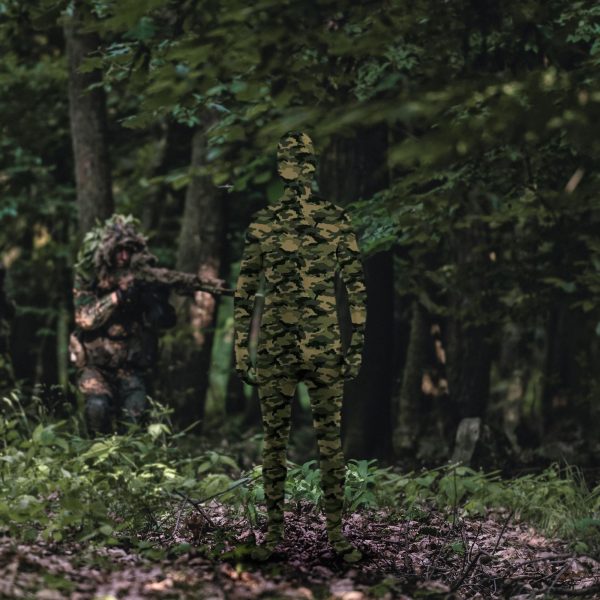 Disappearing Man Invisible Costume Jumpsuit Child: Camo Online Sale - Image 2