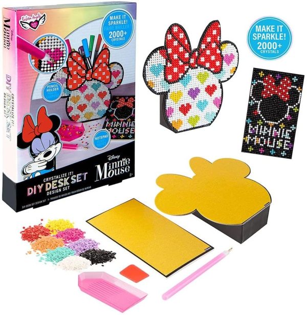 Disney Minnie Mouse Fashion Angels Crystalize It! Desk Set Design Kit Online