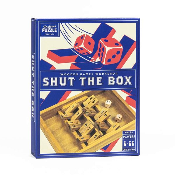 Shut the Box | Classic Wooden Family Board Game For Sale - Image 2