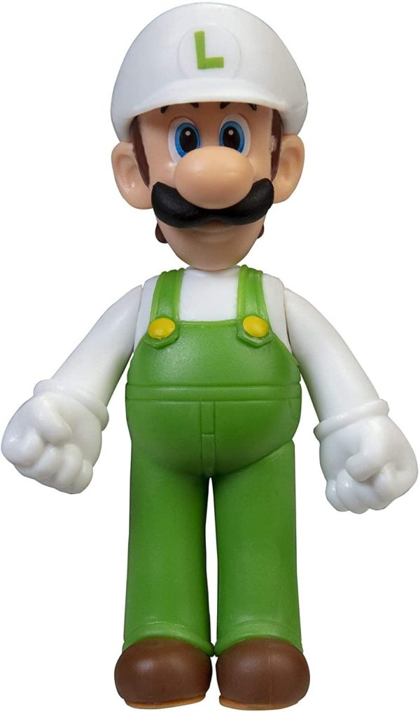 Super Mario World of Nintendo 2.5 Inch Figure | Standing Fire Luigi Online Hot Sale