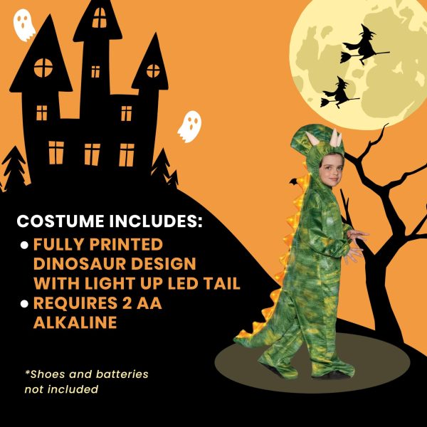 Triceratops Light up Children s Costume Sale - Image 4