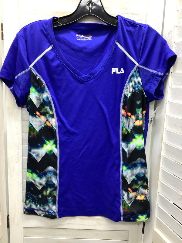 Athletic Top Short Sleeve By Fila  Size: M For Discount
