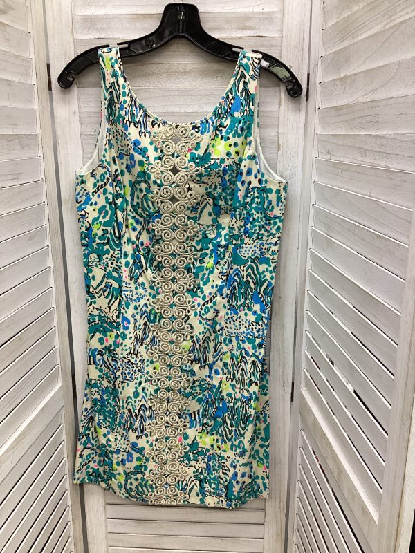 Dress Casual Midi By Lilly Pulitzer In Multi-colored, Size: 10 on Sale