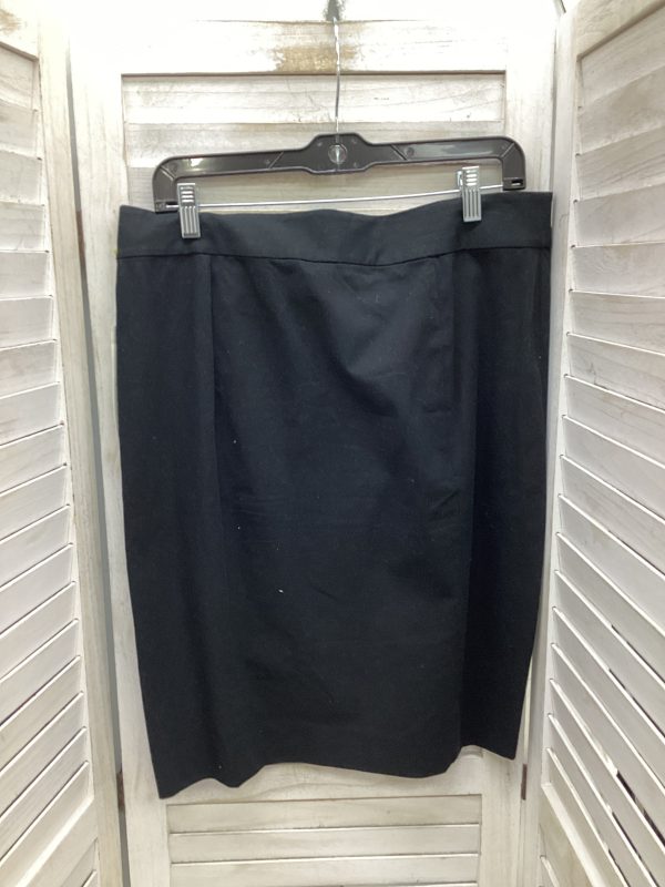 Skirt Midi By Lauren By Ralph Lauren In Black, Size: 12 Hot on Sale - Image 2
